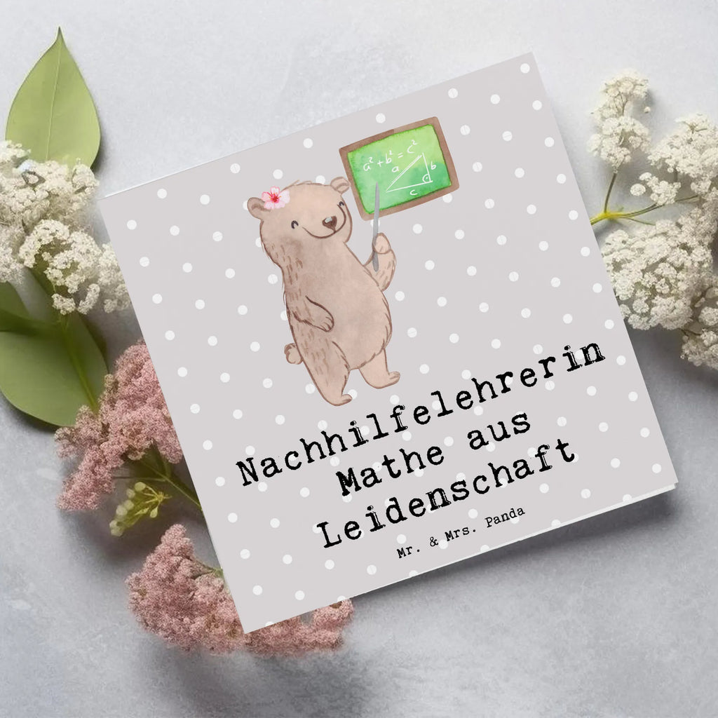 Deluxe Card Math Tutor Passion Grußkarte, Glückwunschkarte, Hochwertige Klappkarte, Karte, Geburtstagskarte, Klappkarte, Hochwertige Grußkarte, Hochzeitskarte, Einladungskarte, Beruf, Ausbildung, Jubiläum, Abschied, Rente, Kollege, Kollegin, Geschenk, Schenken, Arbeitskollege, Mitarbeiter, Firma, Danke, Dankeschön, Nachhilfeunterrricht, Mathematik Nachhilfelehrerin, Mathe Nachhilfe