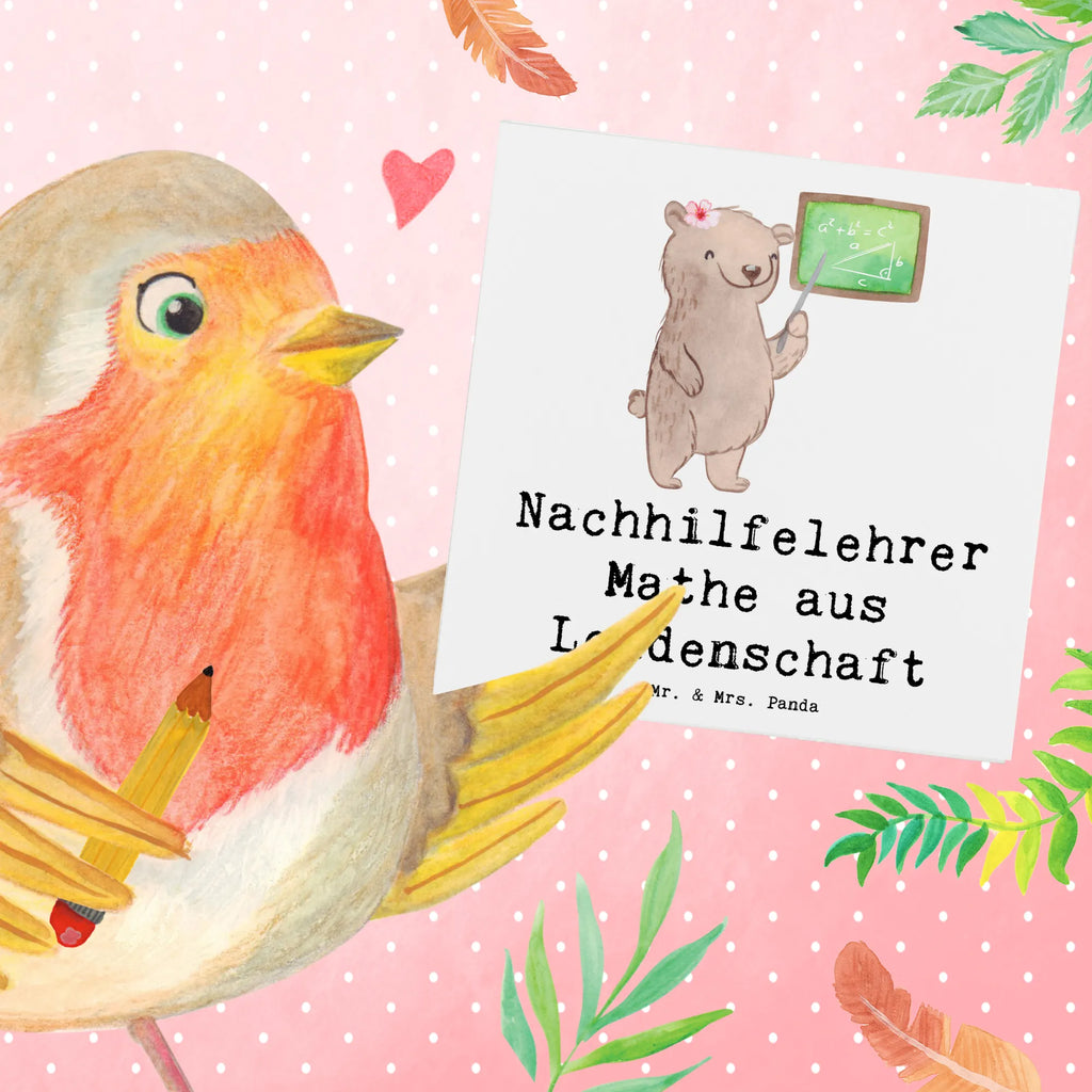 Deluxe Karte Nachhilfelehrer Mathe Leidenschaft Karte, Grußkarte, Geburtstagskarte, Hochwertige Grußkarte, Glückwunschkarte, Klappkarte, Hochwertige Klappkarte, Hochzeitskarte, Einladungskarte, Beruf, Ausbildung, Jubiläum, Abschied, Rente, Kollege, Kollegin, Geschenk, Schenken, Arbeitskollege, Mitarbeiter, Firma, Danke, Dankeschön, Nachhilfeunterrricht, Mathematik Nachhilfelehrer, Mathe Nachhilfe