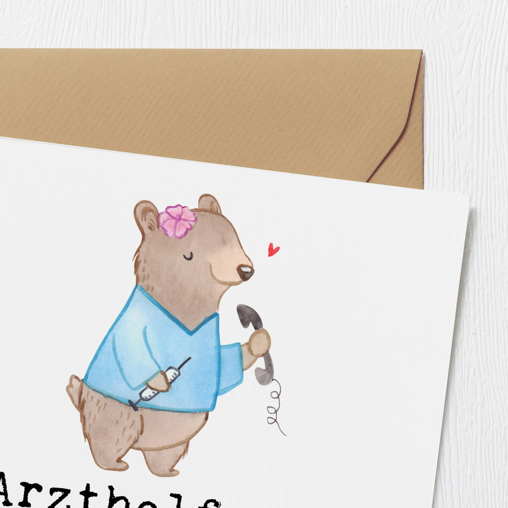 Deluxe Karte Arzthelferin Leidenschaft Karte, Hochwertige Klappkarte, Einladungskarte, Klappkarte, Glückwunschkarte, Hochwertige Grußkarte, Geburtstagskarte, Hochzeitskarte, Grußkarte, Beruf, Ausbildung, Jubiläum, Abschied, Rente, Kollege, Kollegin, Geschenk, Schenken, Arbeitskollege, Mitarbeiter, Firma, Danke, Dankeschön, Medizinische Fachangestellte, Arzthelferin