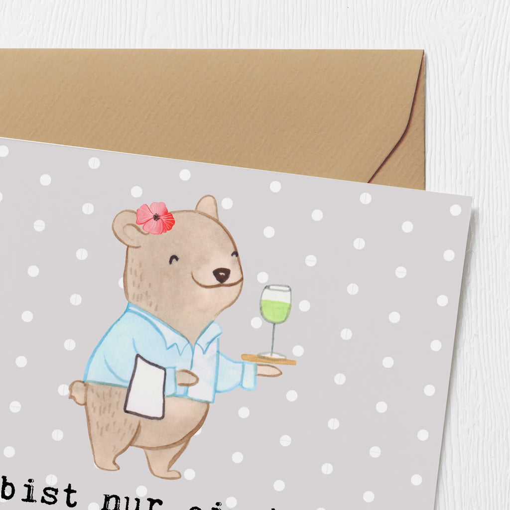 Deluxe Karte Restaurantfachfrau Herz Karte, Hochwertige Klappkarte, Klappkarte, Hochwertige Grußkarte, Grußkarte, Hochzeitskarte, Geburtstagskarte, Glückwunschkarte, Einladungskarte, Beruf, Ausbildung, Jubiläum, Abschied, Rente, Kollege, Kollegin, Geschenk, Schenken, Arbeitskollege, Mitarbeiter, Firma, Danke, Dankeschön, Restaurantfachfrau, Restaurant, Servicefachkraft, Kellnerin