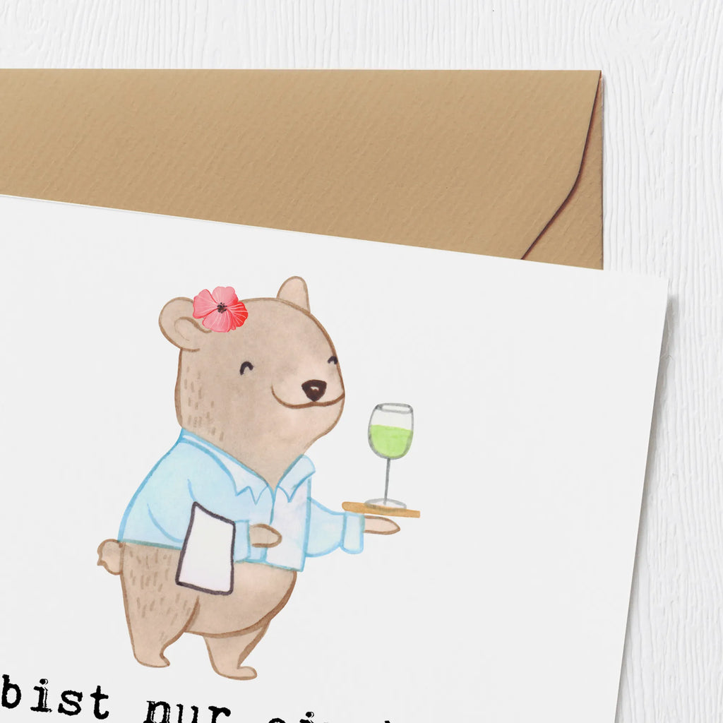 Deluxe Karte Restaurantfachfrau Herz Karte, Hochwertige Klappkarte, Klappkarte, Hochwertige Grußkarte, Grußkarte, Hochzeitskarte, Geburtstagskarte, Glückwunschkarte, Einladungskarte, Beruf, Ausbildung, Jubiläum, Abschied, Rente, Kollege, Kollegin, Geschenk, Schenken, Arbeitskollege, Mitarbeiter, Firma, Danke, Dankeschön, Restaurantfachfrau, Restaurant, Servicefachkraft, Kellnerin