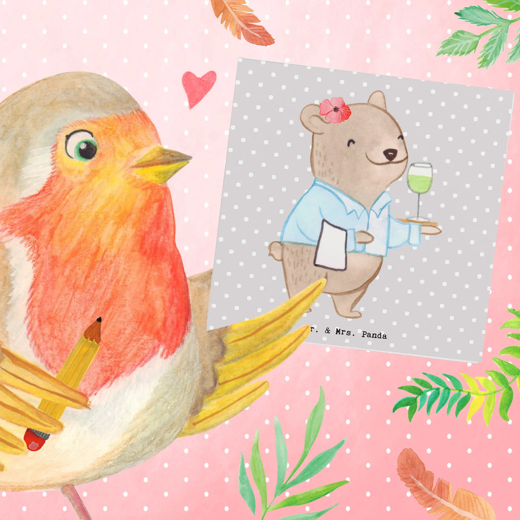 Deluxe Karte Restaurantfachfrau Herz Karte, Hochwertige Klappkarte, Klappkarte, Hochwertige Grußkarte, Grußkarte, Hochzeitskarte, Geburtstagskarte, Glückwunschkarte, Einladungskarte, Beruf, Ausbildung, Jubiläum, Abschied, Rente, Kollege, Kollegin, Geschenk, Schenken, Arbeitskollege, Mitarbeiter, Firma, Danke, Dankeschön, Restaurantfachfrau, Restaurant, Servicefachkraft, Kellnerin