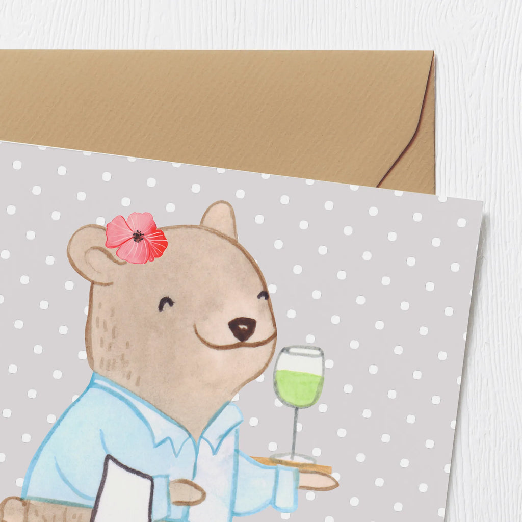 Deluxe Karte Restaurantfachfrau Herz Karte, Hochwertige Klappkarte, Klappkarte, Hochwertige Grußkarte, Grußkarte, Hochzeitskarte, Geburtstagskarte, Glückwunschkarte, Einladungskarte, Beruf, Ausbildung, Jubiläum, Abschied, Rente, Kollege, Kollegin, Geschenk, Schenken, Arbeitskollege, Mitarbeiter, Firma, Danke, Dankeschön, Restaurantfachfrau, Restaurant, Servicefachkraft, Kellnerin