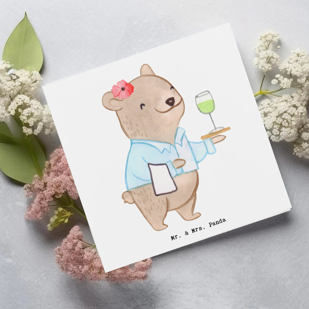 Deluxe Karte Restaurantfachfrau Herz Karte, Hochwertige Klappkarte, Klappkarte, Hochwertige Grußkarte, Grußkarte, Hochzeitskarte, Geburtstagskarte, Glückwunschkarte, Einladungskarte, Beruf, Ausbildung, Jubiläum, Abschied, Rente, Kollege, Kollegin, Geschenk, Schenken, Arbeitskollege, Mitarbeiter, Firma, Danke, Dankeschön, Restaurantfachfrau, Restaurant, Servicefachkraft, Kellnerin