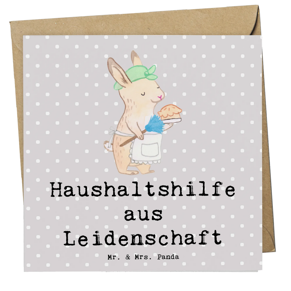 Deluxe Karte Haushaltshilfe Leidenschaft Karte, Hochwertige Klappkarte, Grußkarte, Geburtstagskarte, Hochwertige Grußkarte, Klappkarte, Glückwunschkarte, Einladungskarte, Hochzeitskarte, Beruf, Ausbildung, Jubiläum, Abschied, Rente, Kollege, Kollegin, Geschenk, Schenken, Arbeitskollege, Mitarbeiter, Firma, Danke, Dankeschön, Reinigungskraft, Haushaltshilfe, Putzfrau