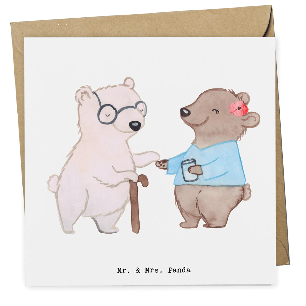 Deluxe Karte Altenpflegerin Herz Glückwunschkarte, Hochzeitskarte, Einladungskarte, Hochwertige Grußkarte, Klappkarte, Hochwertige Klappkarte, Karte, Grußkarte, Geburtstagskarte, Beruf, Ausbildung, Jubiläum, Abschied, Rente, Kollege, Kollegin, Geschenk, Schenken, Arbeitskollege, Mitarbeiter, Firma, Danke, Dankeschön, Altenpflegerin, Pflegerin, Altenheim Eröffnung