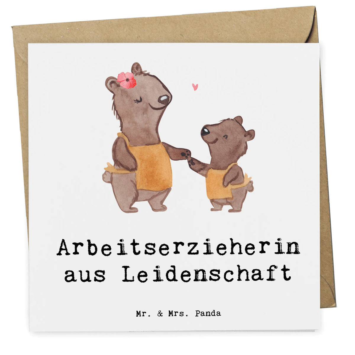 Deluxe Card work educator Passion