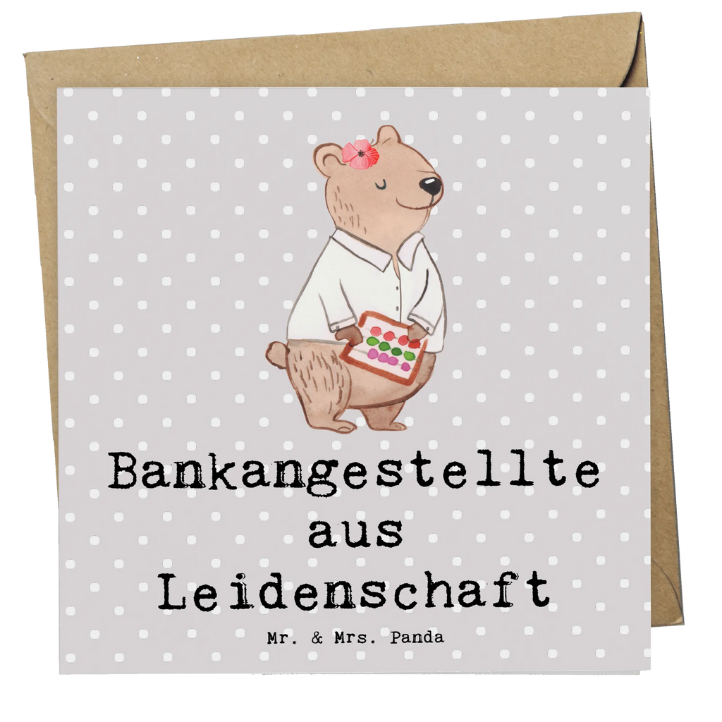 Deluxe Karte Bankangestellte Leidenschaft Karte, Hochzeitskarte, Hochwertige Grußkarte, Grußkarte, Klappkarte, Einladungskarte, Geburtstagskarte, Hochwertige Klappkarte, Glückwunschkarte, Beruf, Ausbildung, Jubiläum, Abschied, Rente, Kollege, Kollegin, Geschenk, Schenken, Arbeitskollege, Mitarbeiter, Firma, Danke, Dankeschön, Bankberaterin, Bankfachfrau, Bankangestellte, Bänkerin