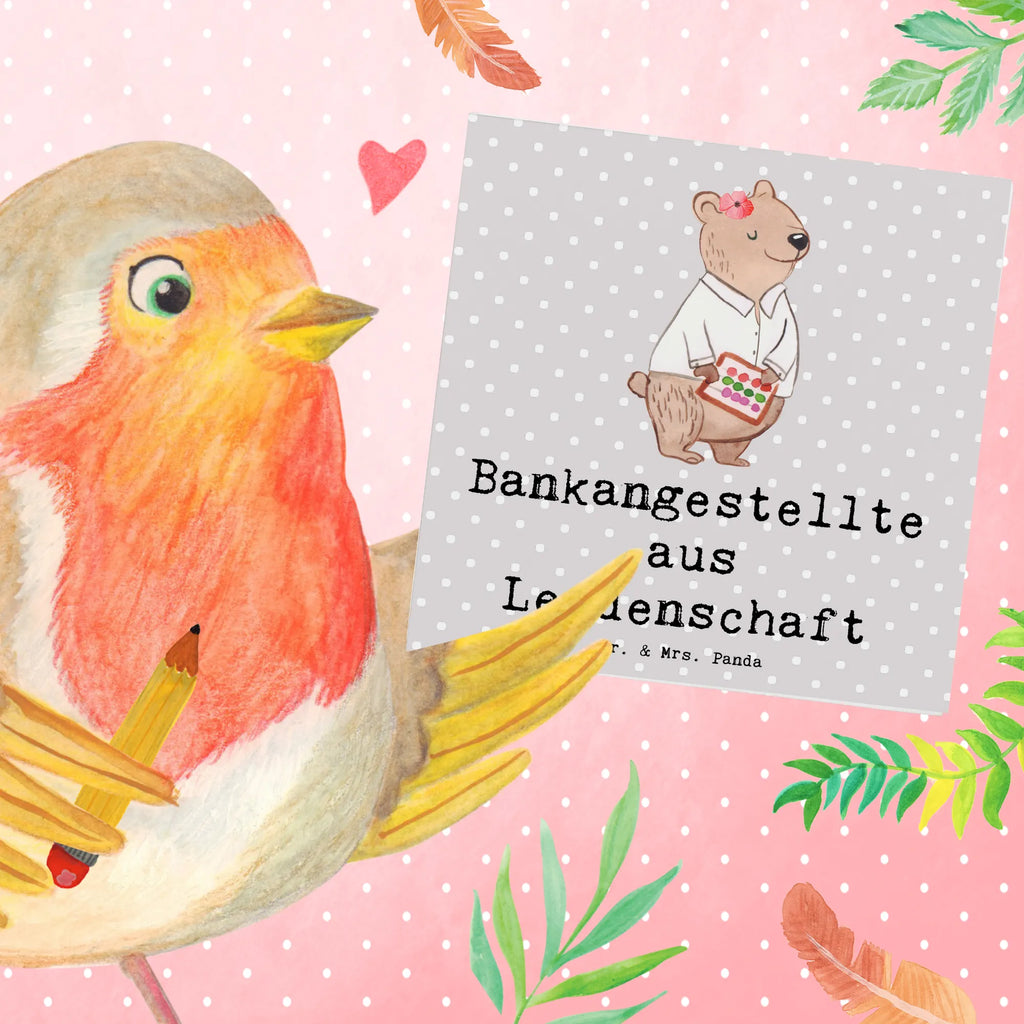 Deluxe Karte Bankangestellte Leidenschaft Karte, Hochzeitskarte, Hochwertige Grußkarte, Grußkarte, Klappkarte, Einladungskarte, Geburtstagskarte, Hochwertige Klappkarte, Glückwunschkarte, Beruf, Ausbildung, Jubiläum, Abschied, Rente, Kollege, Kollegin, Geschenk, Schenken, Arbeitskollege, Mitarbeiter, Firma, Danke, Dankeschön, Bankberaterin, Bankfachfrau, Bankangestellte, Bänkerin