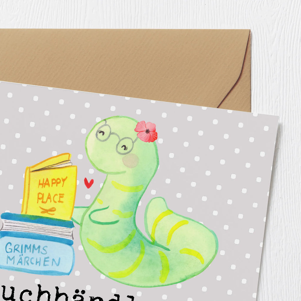 Deluxe Karte Buchhändlerin Leidenschaft Grußkarte, Einladungskarte, Hochwertige Klappkarte, Glückwunschkarte, Hochzeitskarte, Karte, Geburtstagskarte, Klappkarte, Hochwertige Grußkarte, Beruf, Ausbildung, Jubiläum, Abschied, Rente, Kollege, Kollegin, Geschenk, Schenken, Arbeitskollege, Mitarbeiter, Firma, Danke, Dankeschön, Bibliothekarin, Bücherwurm, Buchverkäuferin, Buchhandlung, Buchhändlerin