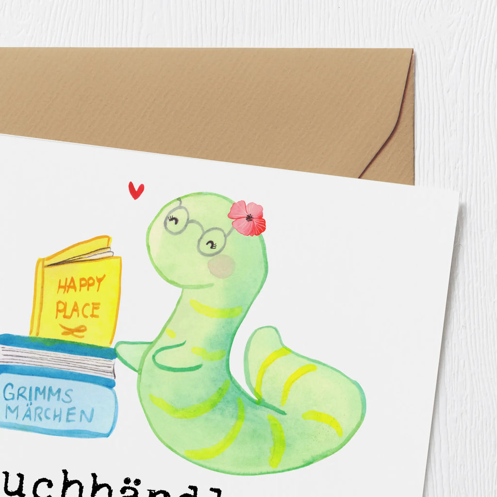 Deluxe Karte Buchhändlerin Leidenschaft Grußkarte, Einladungskarte, Hochwertige Klappkarte, Glückwunschkarte, Hochzeitskarte, Karte, Geburtstagskarte, Klappkarte, Hochwertige Grußkarte, Beruf, Ausbildung, Jubiläum, Abschied, Rente, Kollege, Kollegin, Geschenk, Schenken, Arbeitskollege, Mitarbeiter, Firma, Danke, Dankeschön, Bibliothekarin, Bücherwurm, Buchverkäuferin, Buchhandlung, Buchhändlerin