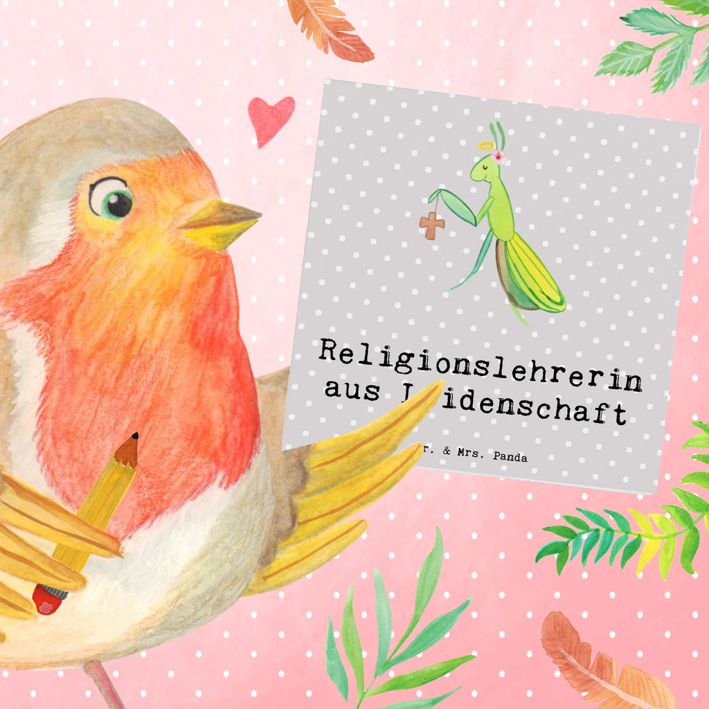 Deluxe Karte Religionslehrerin Leidenschaft Geburtstagskarte, Grußkarte, Einladungskarte, Karte, Glückwunschkarte, Klappkarte, Hochwertige Grußkarte, Hochzeitskarte, Hochwertige Klappkarte, Beruf, Ausbildung, Jubiläum, Abschied, Rente, Kollege, Kollegin, Geschenk, Schenken, Arbeitskollege, Mitarbeiter, Firma, Danke, Dankeschön, Grundschule, Religionslehrerin, Reli Lehrerin, Schule