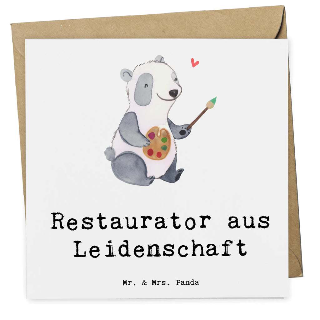 Deluxe Card Restorer Passion Karte, Grußkarte, Hochwertige Grußkarte, Hochwertige Klappkarte, Hochzeitskarte, Glückwunschkarte, Klappkarte, Einladungskarte, Geburtstagskarte, Beruf, Ausbildung, Jubiläum, Abschied, Rente, Kollege, Kollegin, Geschenk, Schenken, Arbeitskollege, Mitarbeiter, Firma, Danke, Dankeschön