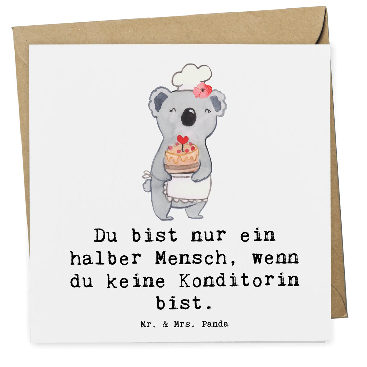 Deluxe Karte Konditorin Herz Klappkarte, anlasskarte, faltkarte, doppelkarte, Grußkarte, Glückwunschkarte, Kollegin, Rente, Arbeitskollege, Ausbildung, Mitarbeiter, Abschied, Firma, Kollege, Jubiläum, Dankeschön, Beruf, Danke, Schenken, Geschenk, Bäckerin, Patissierin, Kuchenbäckerin, Confiseurin, Konditorin