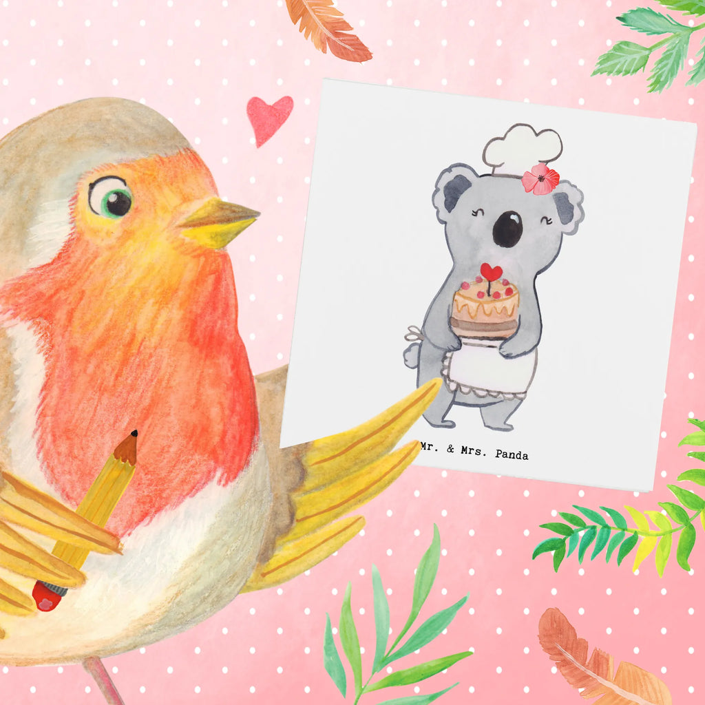 Deluxe Karte Konditorin Herz Hochwertige Klappkarte, Hochwertige Grußkarte, Karte, Klappkarte, Geburtstagskarte, Einladungskarte, Grußkarte, Glückwunschkarte, Hochzeitskarte, Beruf, Ausbildung, Jubiläum, Abschied, Rente, Kollege, Kollegin, Geschenk, Schenken, Arbeitskollege, Mitarbeiter, Firma, Danke, Dankeschön, Bäckerin, Kuchenbäckerin, Konditorin, Patissierin, Confiseurin