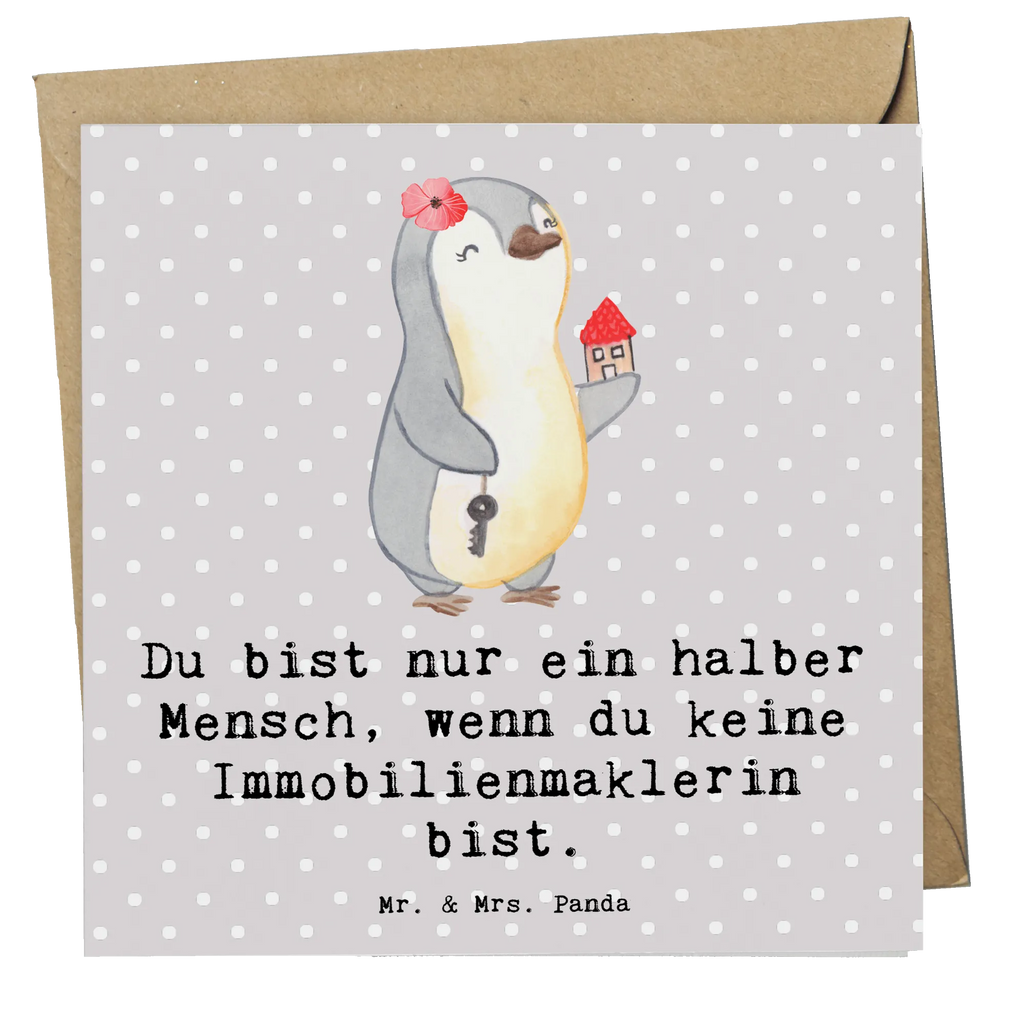 Deluxe Karte Immobilienmaklerin Herz Glückwunschkarte, Hochwertige Klappkarte, Einladungskarte, Klappkarte, Hochzeitskarte, Hochwertige Grußkarte, Karte, Grußkarte, Geburtstagskarte, Beruf, Ausbildung, Jubiläum, Abschied, Rente, Kollege, Kollegin, Geschenk, Schenken, Arbeitskollege, Mitarbeiter, Firma, Danke, Dankeschön, Immobilienhändlerin, Immobilienkauffrau, Immobilienmaklerin, Immobilienbüro