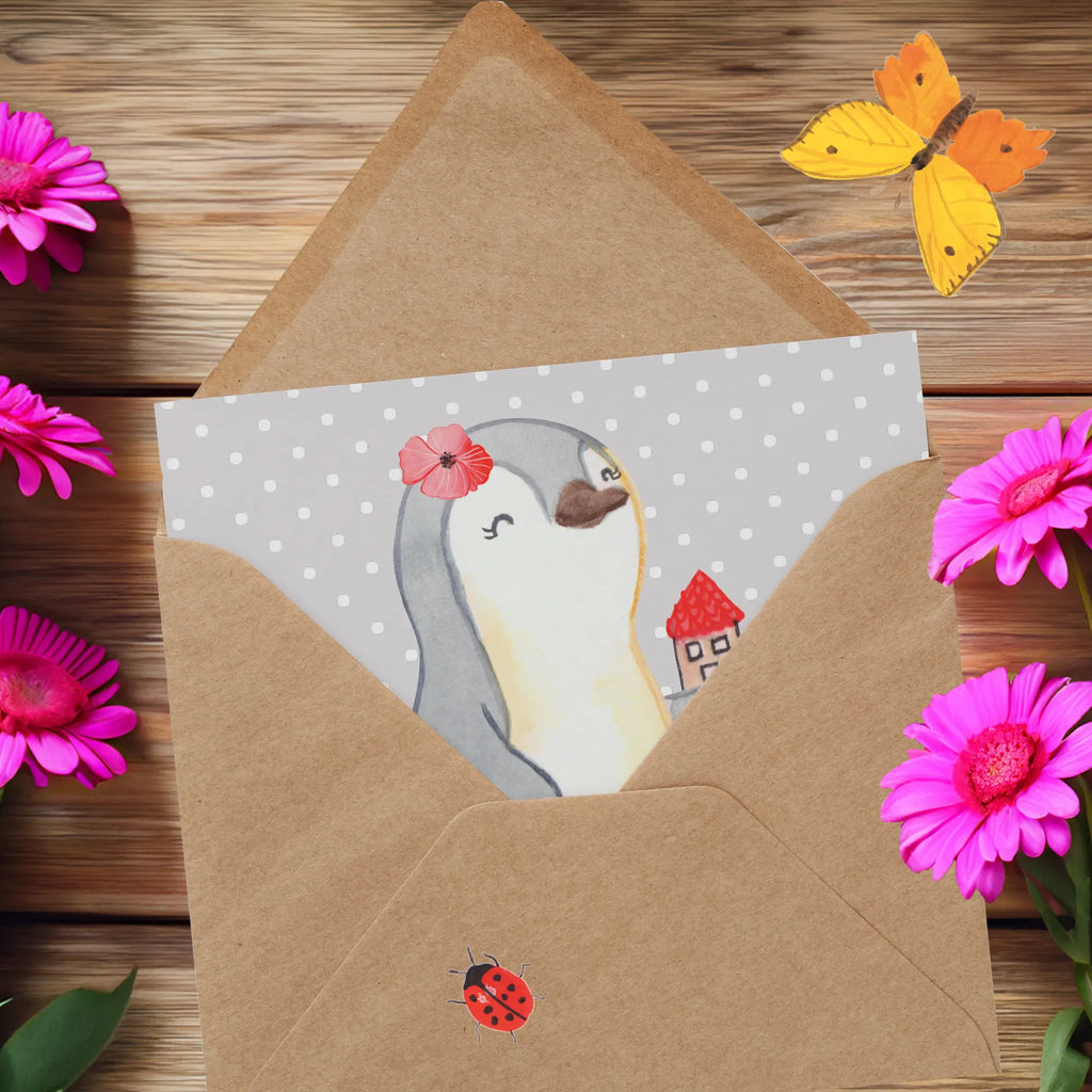 Deluxe Karte Immobilienmaklerin Herz Glückwunschkarte, Hochwertige Klappkarte, Einladungskarte, Klappkarte, Hochzeitskarte, Hochwertige Grußkarte, Karte, Grußkarte, Geburtstagskarte, Beruf, Ausbildung, Jubiläum, Abschied, Rente, Kollege, Kollegin, Geschenk, Schenken, Arbeitskollege, Mitarbeiter, Firma, Danke, Dankeschön, Immobilienhändlerin, Immobilienkauffrau, Immobilienmaklerin, Immobilienbüro