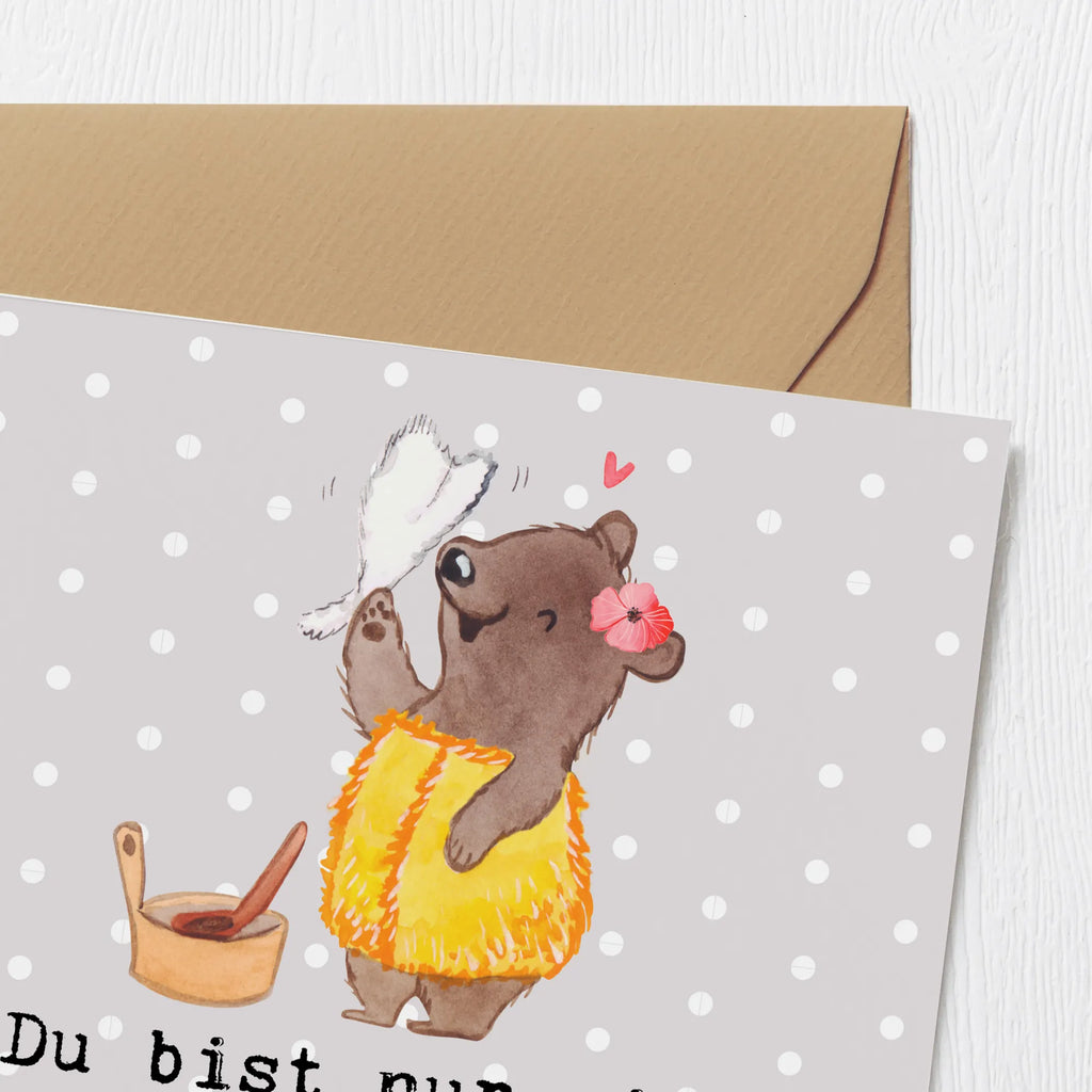 Deluxe Karte Saunameisterin Herz Hochwertige Klappkarte, Einladungskarte, Klappkarte, Karte, Grußkarte, Geburtstagskarte, Hochzeitskarte, Glückwunschkarte, Hochwertige Grußkarte, Beruf, Ausbildung, Jubiläum, Abschied, Rente, Kollege, Kollegin, Geschenk, Schenken, Arbeitskollege, Mitarbeiter, Firma, Danke, Dankeschön