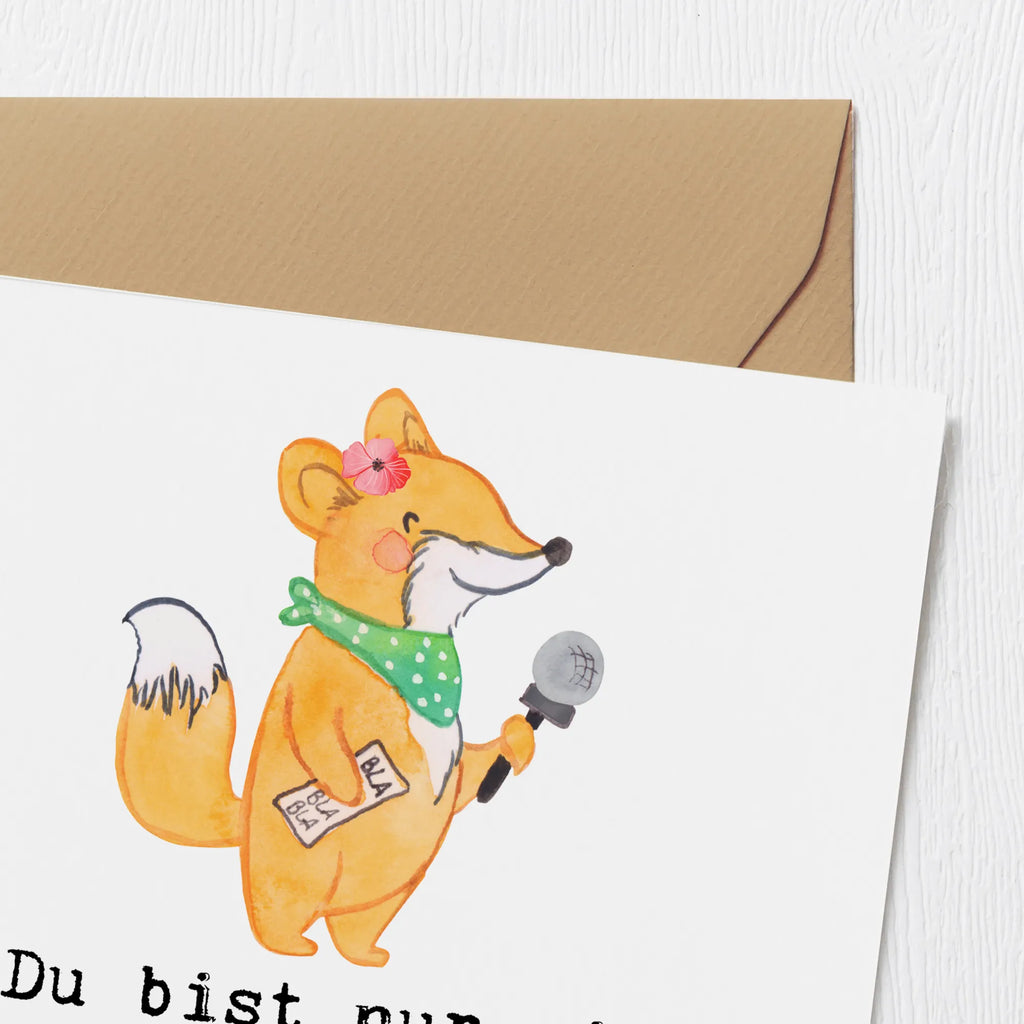 Deluxe Karte Journalistin Herz Karte, Grußkarte, Klappkarte, Hochwertige Grußkarte, Hochzeitskarte, Glückwunschkarte, Einladungskarte, Geburtstagskarte, Hochwertige Klappkarte, Beruf, Ausbildung, Jubiläum, Abschied, Rente, Kollege, Kollegin, Geschenk, Schenken, Arbeitskollege, Mitarbeiter, Firma, Danke, Dankeschön, Journalistin, Redakteurin, Reporterin, Pressebüro, Studium