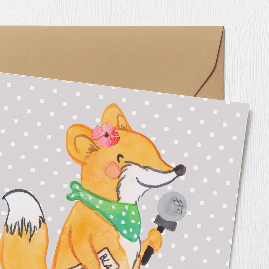 Deluxe Karte Journalistin Herz Karte, Grußkarte, Klappkarte, Hochwertige Grußkarte, Hochzeitskarte, Glückwunschkarte, Einladungskarte, Geburtstagskarte, Hochwertige Klappkarte, Beruf, Ausbildung, Jubiläum, Abschied, Rente, Kollege, Kollegin, Geschenk, Schenken, Arbeitskollege, Mitarbeiter, Firma, Danke, Dankeschön, Journalistin, Redakteurin, Reporterin, Pressebüro, Studium