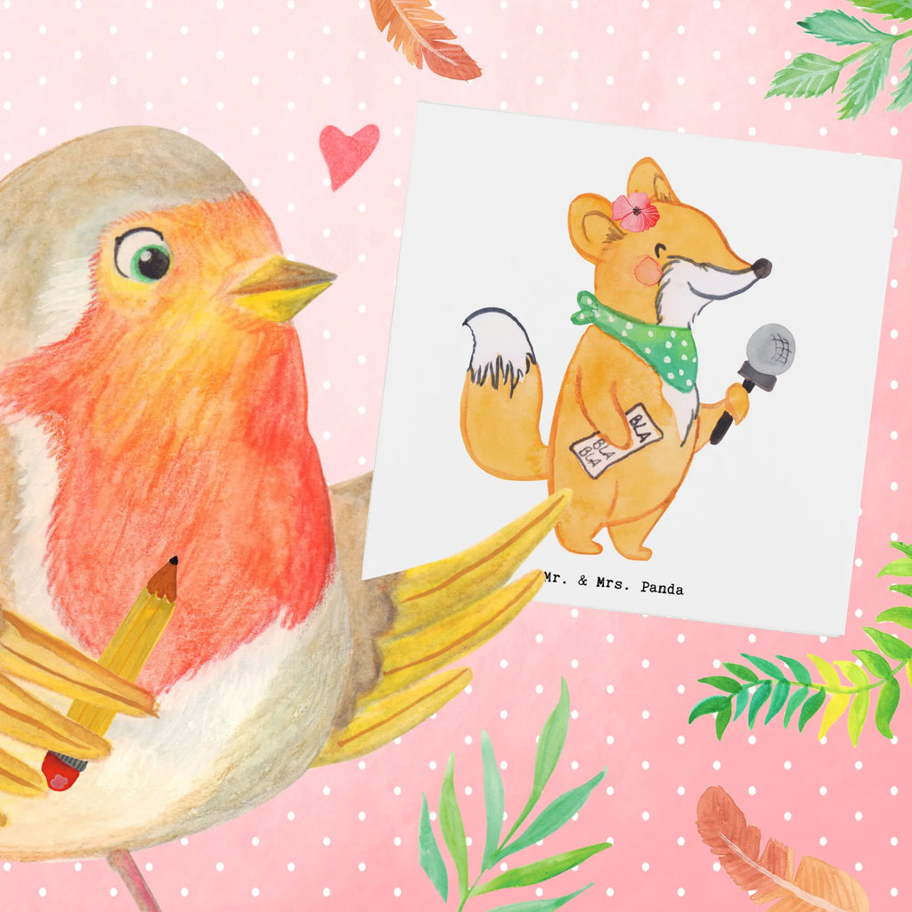 Deluxe Karte Journalistin Herz Karte, Grußkarte, Klappkarte, Hochwertige Grußkarte, Hochzeitskarte, Glückwunschkarte, Einladungskarte, Geburtstagskarte, Hochwertige Klappkarte, Beruf, Ausbildung, Jubiläum, Abschied, Rente, Kollege, Kollegin, Geschenk, Schenken, Arbeitskollege, Mitarbeiter, Firma, Danke, Dankeschön, Journalistin, Redakteurin, Reporterin, Pressebüro, Studium