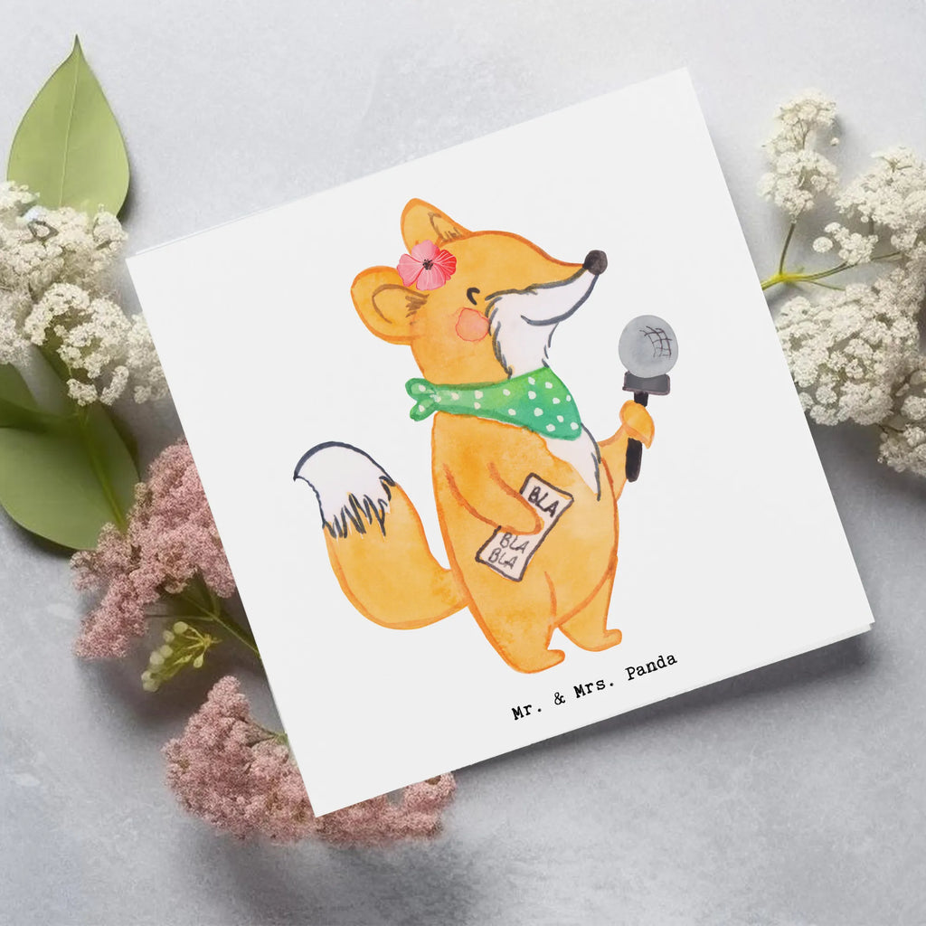 Deluxe Karte Journalistin Herz Karte, Grußkarte, Klappkarte, Hochwertige Grußkarte, Hochzeitskarte, Glückwunschkarte, Einladungskarte, Geburtstagskarte, Hochwertige Klappkarte, Beruf, Ausbildung, Jubiläum, Abschied, Rente, Kollege, Kollegin, Geschenk, Schenken, Arbeitskollege, Mitarbeiter, Firma, Danke, Dankeschön, Journalistin, Redakteurin, Reporterin, Pressebüro, Studium