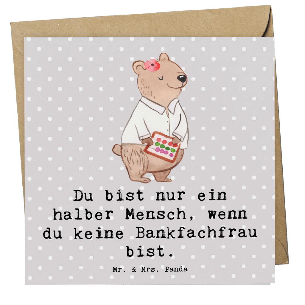 Deluxe Karte Bankfachfrau Herz Hochzeitskarte, Hochwertige Klappkarte, Klappkarte, Karte, Geburtstagskarte, Glückwunschkarte, Hochwertige Grußkarte, Einladungskarte, Grußkarte, Beruf, Ausbildung, Jubiläum, Abschied, Rente, Kollege, Kollegin, Geschenk, Schenken, Arbeitskollege, Mitarbeiter, Firma, Danke, Dankeschön, Bankangestellte, Bänkerin, Bankberaterin, Bankfachfrau