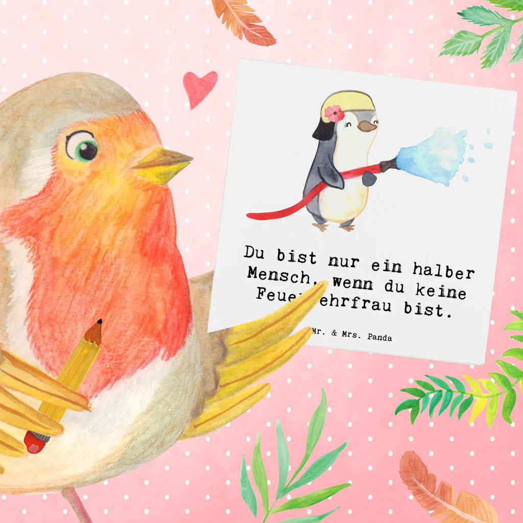 Deluxe Karte Feuerwehrfrau Herz Glückwunschkarte, Grußkarte, Geburtstagskarte, Hochwertige Grußkarte, Hochwertige Klappkarte, Hochzeitskarte, Einladungskarte, Klappkarte, Karte, Beruf, Ausbildung, Jubiläum, Abschied, Rente, Kollege, Kollegin, Geschenk, Schenken, Arbeitskollege, Mitarbeiter, Firma, Danke, Dankeschön, freiwillige Feuerwehr, Feuerwehr, Brandschutz, Feuerwehrhauptfrau, Feuerwehrfrau