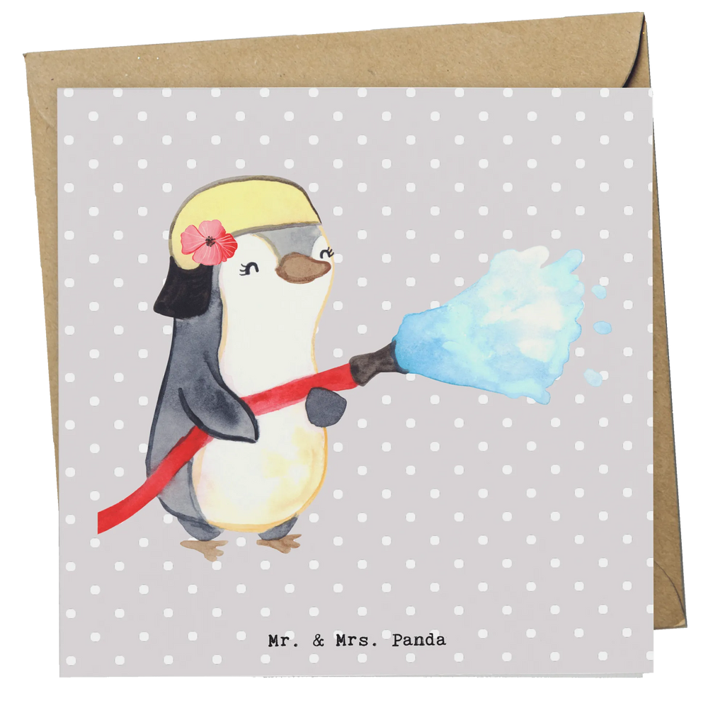 Deluxe Karte Feuerwehrfrau Herz Glückwunschkarte, Grußkarte, Geburtstagskarte, Hochwertige Grußkarte, Hochwertige Klappkarte, Hochzeitskarte, Einladungskarte, Klappkarte, Karte, Beruf, Ausbildung, Jubiläum, Abschied, Rente, Kollege, Kollegin, Geschenk, Schenken, Arbeitskollege, Mitarbeiter, Firma, Danke, Dankeschön, freiwillige Feuerwehr, Feuerwehr, Brandschutz, Feuerwehrhauptfrau, Feuerwehrfrau