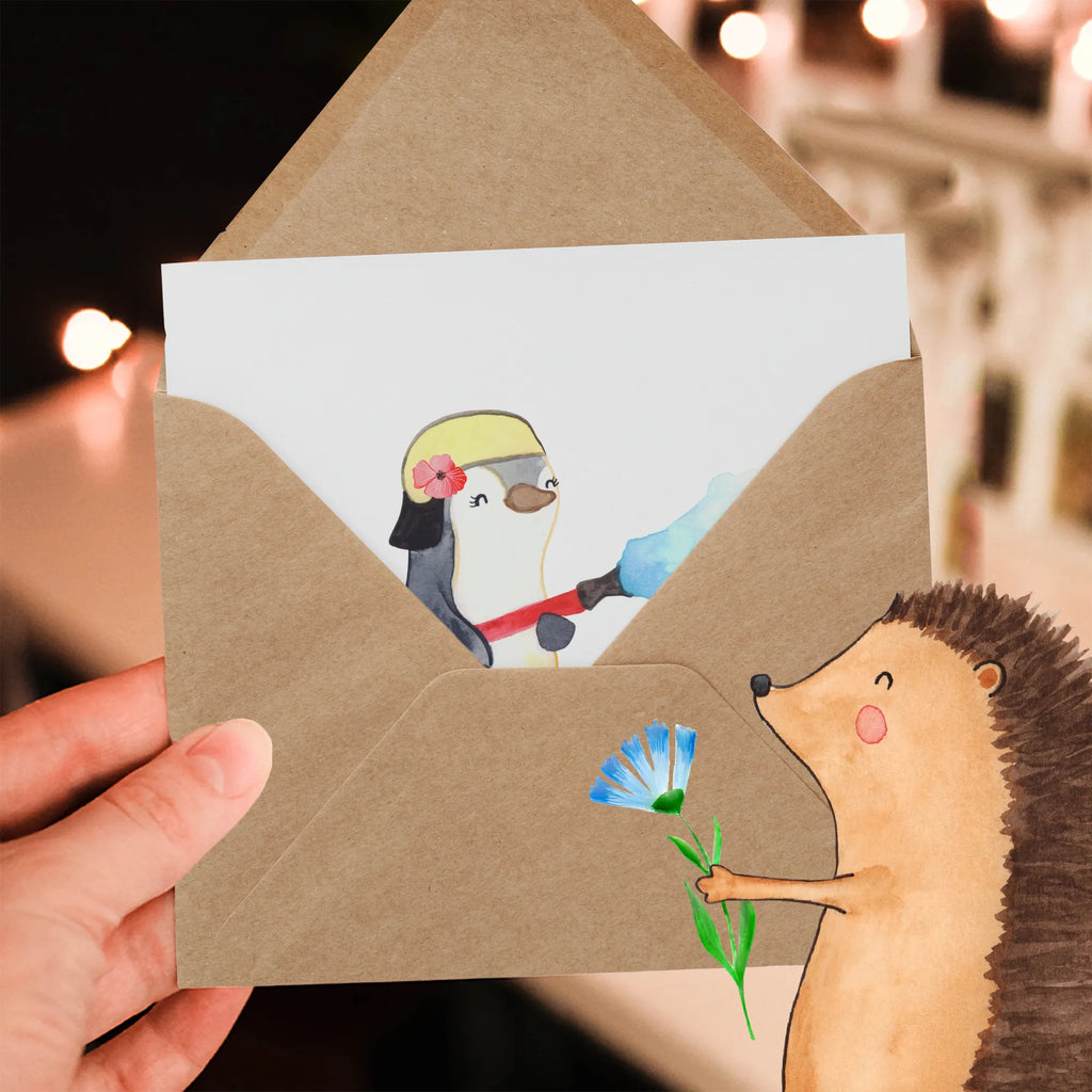 Deluxe Karte Feuerwehrfrau Herz Glückwunschkarte, Grußkarte, Geburtstagskarte, Hochwertige Grußkarte, Hochwertige Klappkarte, Hochzeitskarte, Einladungskarte, Klappkarte, Karte, Beruf, Ausbildung, Jubiläum, Abschied, Rente, Kollege, Kollegin, Geschenk, Schenken, Arbeitskollege, Mitarbeiter, Firma, Danke, Dankeschön, freiwillige Feuerwehr, Feuerwehr, Brandschutz, Feuerwehrhauptfrau, Feuerwehrfrau