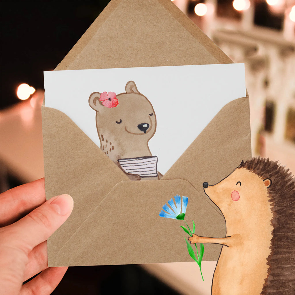 Deluxe Card Bookkeeper Heart Hochzeitskarte, Karte, Grußkarte, Klappkarte, Einladungskarte, Glückwunschkarte, Geburtstagskarte, Hochwertige Klappkarte, Hochwertige Grußkarte, Beruf, Ausbildung, Jubiläum, Abschied, Rente, Kollege, Kollegin, Geschenk, Schenken, Arbeitskollege, Mitarbeiter, Firma, Danke, Dankeschön, in Bürojob, Backoffice Mitarbeiterin, Buchhalter, Angestellte