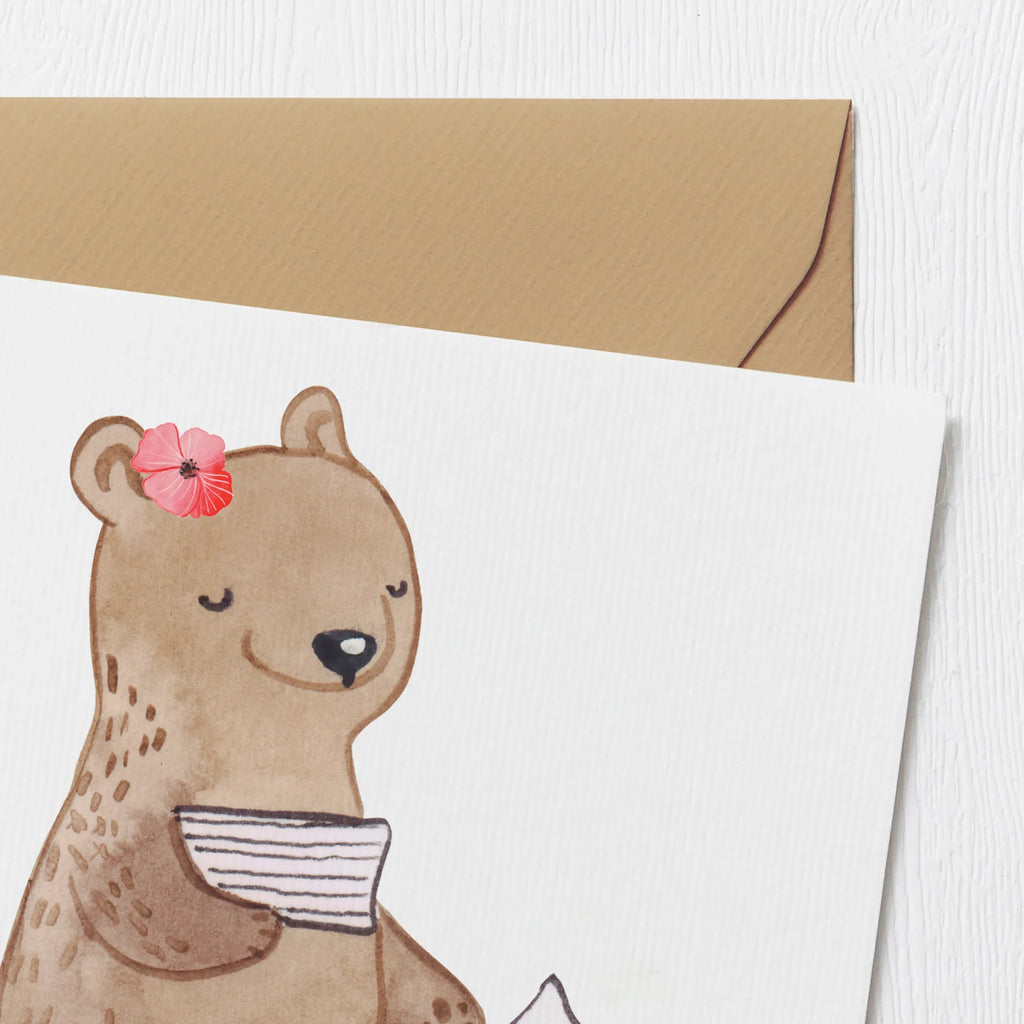 Deluxe Card Bookkeeper Heart Hochzeitskarte, Karte, Grußkarte, Klappkarte, Einladungskarte, Glückwunschkarte, Geburtstagskarte, Hochwertige Klappkarte, Hochwertige Grußkarte, Beruf, Ausbildung, Jubiläum, Abschied, Rente, Kollege, Kollegin, Geschenk, Schenken, Arbeitskollege, Mitarbeiter, Firma, Danke, Dankeschön, in Bürojob, Backoffice Mitarbeiterin, Buchhalter, Angestellte