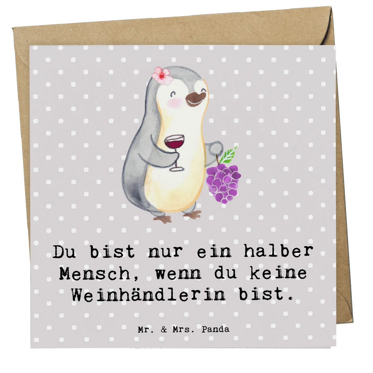 Deluxe Karte Weinhändlerin Herz Klappkarte, Glückwunschkarte, Grußkarte, faltkarte, anlasskarte, doppelkarte, Geschenk, Schenken, Jubiläum, Danke, Dankeschön, Beruf, Ausbildung, Abschied, Rente, Kollege, Kollegin, Arbeitskollege, Mitarbeiter, Firma