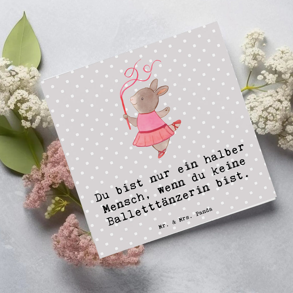 Deluxe Karte Balletttänzerin Herz Hochwertige Grußkarte, Grußkarte, Glückwunschkarte, Geburtstagskarte, Hochzeitskarte, Karte, Hochwertige Klappkarte, Klappkarte, Einladungskarte, Beruf, Ausbildung, Jubiläum, Abschied, Rente, Kollege, Kollegin, Geschenk, Schenken, Arbeitskollege, Mitarbeiter, Firma, Danke, Dankeschön, Ballettunterricht, Glücksbringer Auftritt, Balletttänzerin, Ballettaufführung, Ballettstunden, Ballerina, Ballett