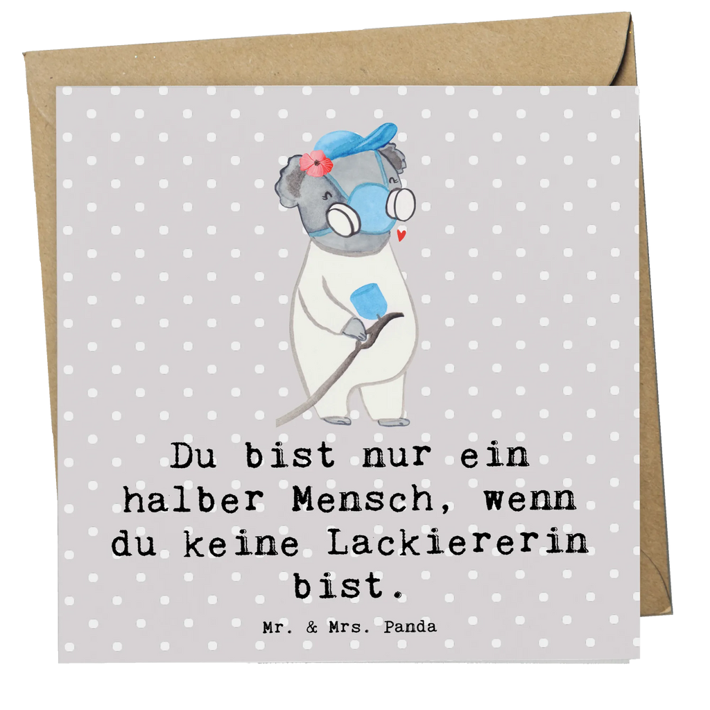 Deluxe Karte Lackiererin Herz Geburtstagskarte, Hochzeitskarte, Karte, Grußkarte, Klappkarte, Glückwunschkarte, Hochwertige Grußkarte, Einladungskarte, Hochwertige Klappkarte, Beruf, Ausbildung, Jubiläum, Abschied, Rente, Kollege, Kollegin, Geschenk, Schenken, Arbeitskollege, Mitarbeiter, Firma, Danke, Dankeschön, Gesellenprüfung, Lackierermeisterin, Lackiererin, Werkstatt Lackiererin