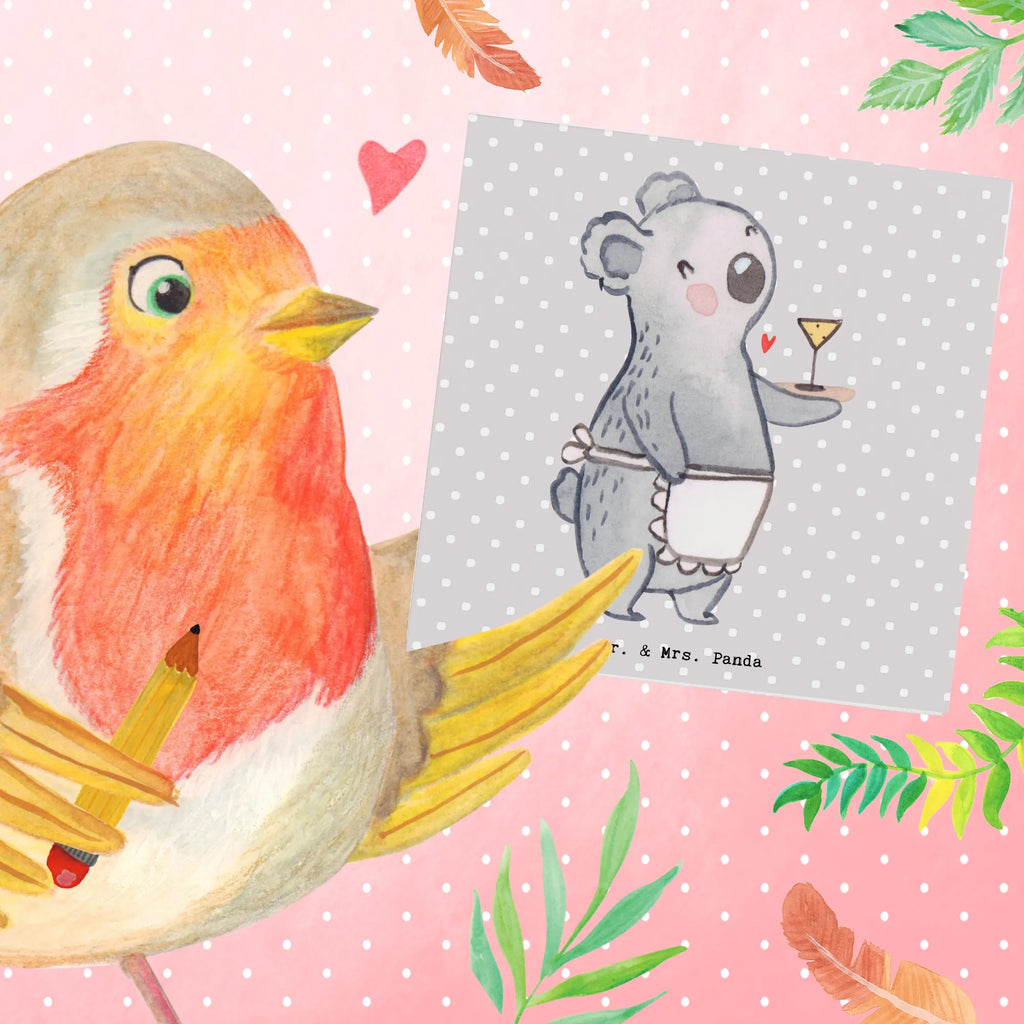 Deluxe Karte Kellnerin Herz Karte, Hochzeitskarte, Geburtstagskarte, Hochwertige Klappkarte, Glückwunschkarte, Grußkarte, Einladungskarte, Hochwertige Grußkarte, Klappkarte, Beruf, Ausbildung, Jubiläum, Abschied, Rente, Kollege, Kollegin, Geschenk, Schenken, Arbeitskollege, Mitarbeiter, Firma, Danke, Dankeschön, Restaurant, Kellnerin, Servicekraft