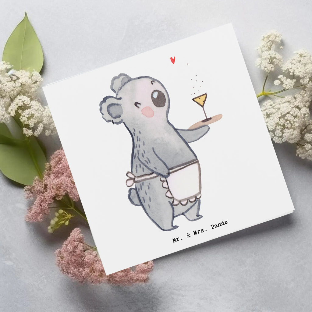 Deluxe Karte Kellnerin Herz Karte, Hochzeitskarte, Geburtstagskarte, Hochwertige Klappkarte, Glückwunschkarte, Grußkarte, Einladungskarte, Hochwertige Grußkarte, Klappkarte, Beruf, Ausbildung, Jubiläum, Abschied, Rente, Kollege, Kollegin, Geschenk, Schenken, Arbeitskollege, Mitarbeiter, Firma, Danke, Dankeschön, Restaurant, Kellnerin, Servicekraft