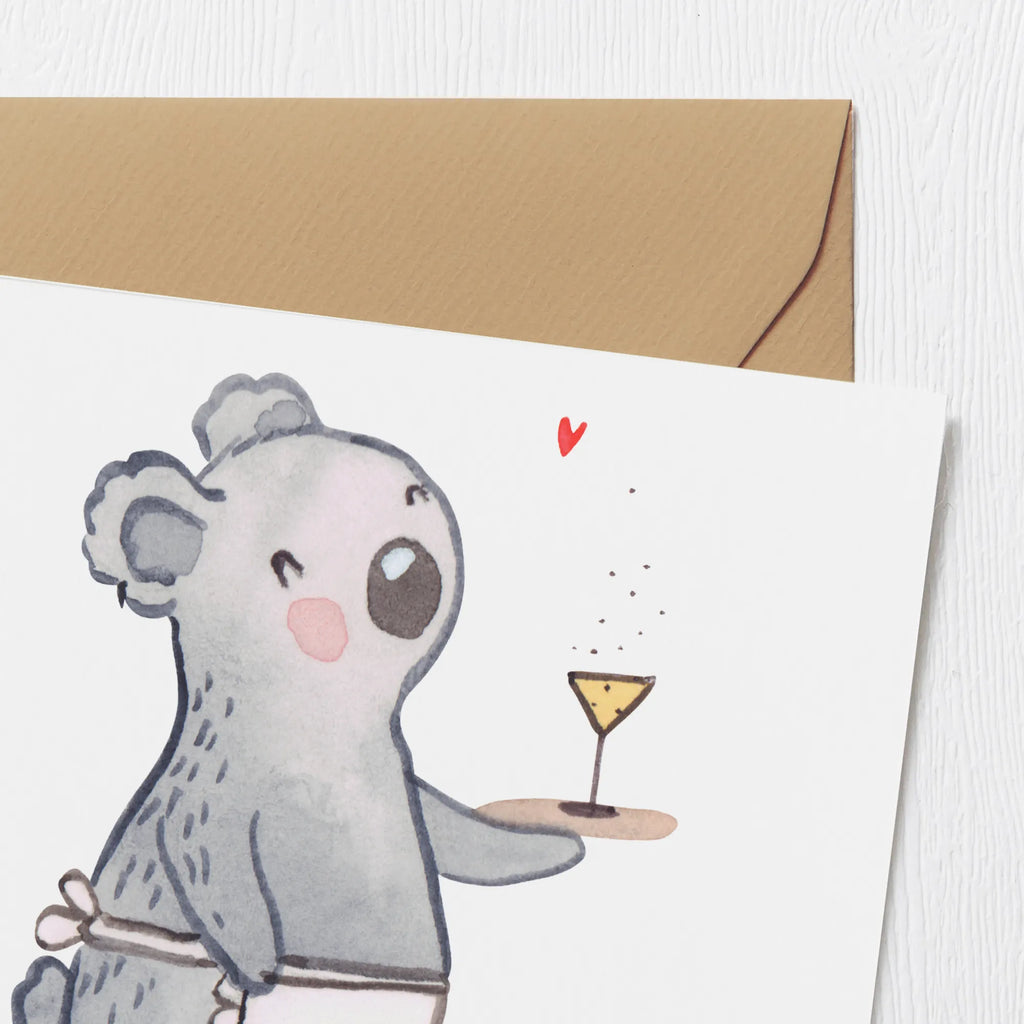 Deluxe Karte Kellnerin Herz Karte, Hochzeitskarte, Geburtstagskarte, Hochwertige Klappkarte, Glückwunschkarte, Grußkarte, Einladungskarte, Hochwertige Grußkarte, Klappkarte, Beruf, Ausbildung, Jubiläum, Abschied, Rente, Kollege, Kollegin, Geschenk, Schenken, Arbeitskollege, Mitarbeiter, Firma, Danke, Dankeschön, Restaurant, Kellnerin, Servicekraft