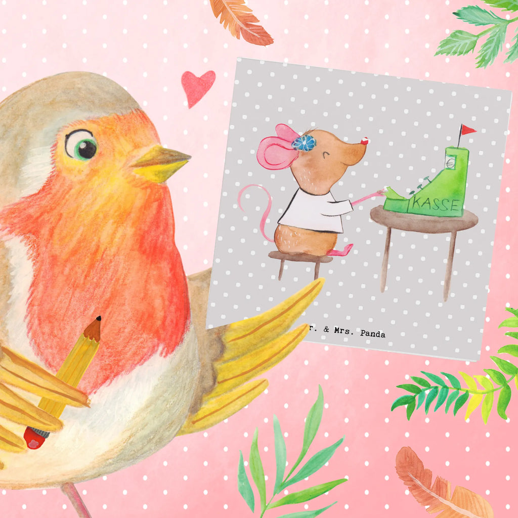 Deluxe Karte Kassiererin Herz Hochwertige Grußkarte, Hochwertige Klappkarte, Karte, Grußkarte, Geburtstagskarte, Glückwunschkarte, Hochzeitskarte, Klappkarte, Einladungskarte, Beruf, Ausbildung, Jubiläum, Abschied, Rente, Kollege, Kollegin, Geschenk, Schenken, Arbeitskollege, Mitarbeiter, Firma, Danke, Dankeschön, Mitarbeiterin Kasse, Kassiererin, Kassenwartin