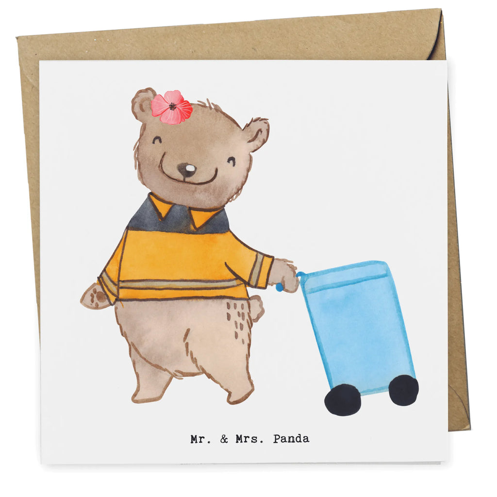 Deluxe Karte Fachkraft - Kreislauf- und Abfallwirtschaft Herz Hochzeitskarte, Hochwertige Grußkarte, Karte, Glückwunschkarte, Hochwertige Klappkarte, Grußkarte, Klappkarte, Einladungskarte, Geburtstagskarte, Beruf, Ausbildung, Jubiläum, Abschied, Rente, Kollege, Kollegin, Geschenk, Schenken, Arbeitskollege, Mitarbeiter, Firma, Danke, Dankeschön, Müllfahrer, Müllentsorger, Müllwerker, Fachkraft Kreislauf- und Abfallwirtschaft, Müllmann, Kehrichtmann