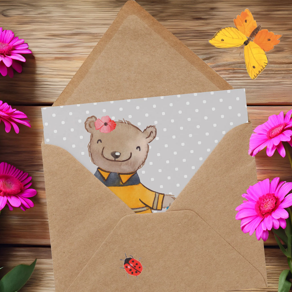 Deluxe Karte Müllwerkerin Herz Geburtstagskarte, Glückwunschkarte, Hochzeitskarte, Hochwertige Grußkarte, Hochwertige Klappkarte, Karte, Einladungskarte, Grußkarte, Klappkarte, Beruf, Ausbildung, Jubiläum, Abschied, Rente, Kollege, Kollegin, Geschenk, Schenken, Arbeitskollege, Mitarbeiter, Firma, Danke, Dankeschön, Müllentsorgerin, Kehrichtfrau, Müllfahreriin, Müllwerkerin, Müllfrau, Fachkraft Kreislauf- und Abfallwirtschaft