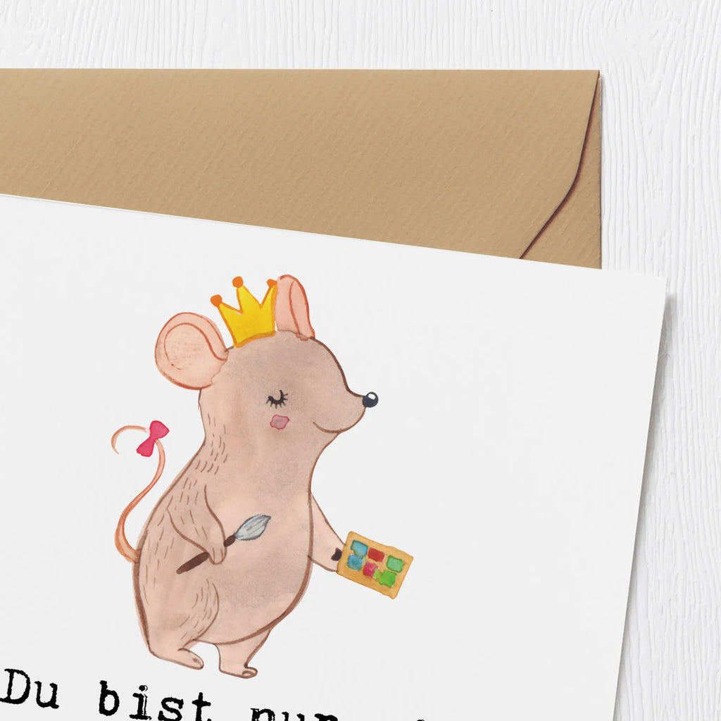 Deluxe Karte Make Up Artist Herz Karte, Hochzeitskarte, Hochwertige Klappkarte, Klappkarte, Glückwunschkarte, Hochwertige Grußkarte, Geburtstagskarte, Grußkarte, Einladungskarte, Beruf, Ausbildung, Jubiläum, Abschied, Rente, Kollege, Kollegin, Geschenk, Schenken, Arbeitskollege, Mitarbeiter, Firma, Danke, Dankeschön, Maskenbildner, Kosmetikstudio, Eröffnung, Kosmetiker, Beauty Salon, Make Up Artist, Visagist