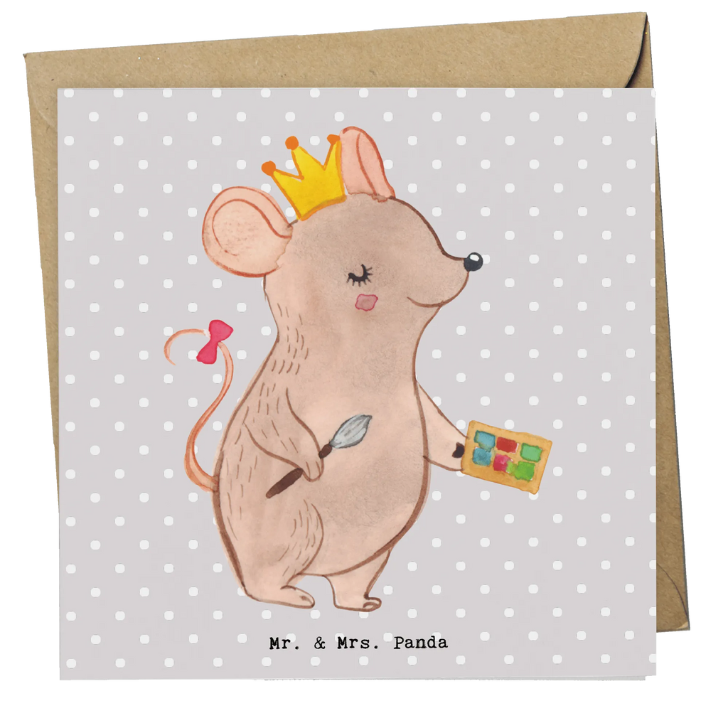 Deluxe Karte Make Up Artist Herz Karte, Hochzeitskarte, Hochwertige Klappkarte, Klappkarte, Glückwunschkarte, Hochwertige Grußkarte, Geburtstagskarte, Grußkarte, Einladungskarte, Beruf, Ausbildung, Jubiläum, Abschied, Rente, Kollege, Kollegin, Geschenk, Schenken, Arbeitskollege, Mitarbeiter, Firma, Danke, Dankeschön, Maskenbildner, Kosmetikstudio, Eröffnung, Kosmetiker, Beauty Salon, Make Up Artist, Visagist