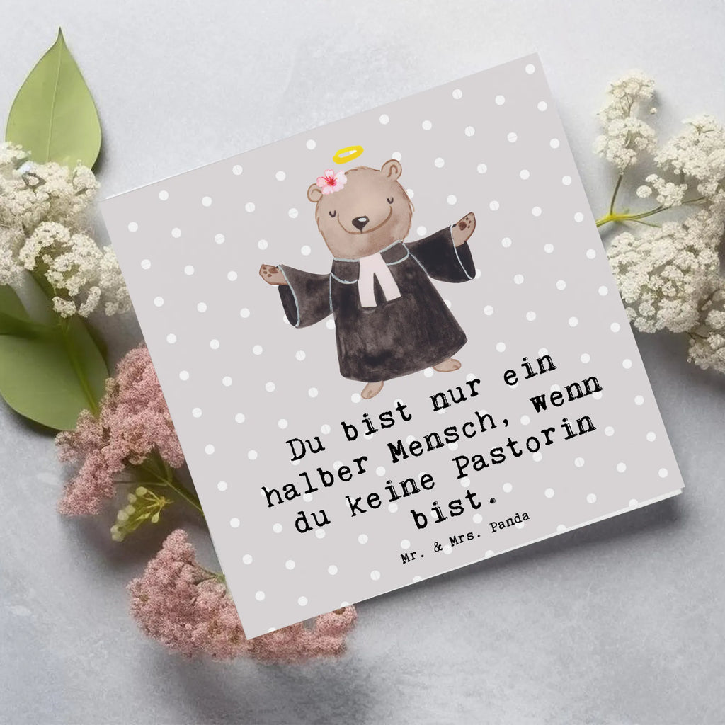 Deluxe Karte Pastorin Herz Hochzeitskarte, Grußkarte, Geburtstagskarte, Hochwertige Grußkarte, Karte, Klappkarte, Hochwertige Klappkarte, Einladungskarte, Glückwunschkarte, Beruf, Ausbildung, Jubiläum, Abschied, Rente, Kollege, Kollegin, Geschenk, Schenken, Arbeitskollege, Mitarbeiter, Firma, Danke, Dankeschön, Theologin, Dienerin Gottes<br />Geistliche, Pastorin, Kirche, Pfarrerin, Predigerin<br />Priesterin
