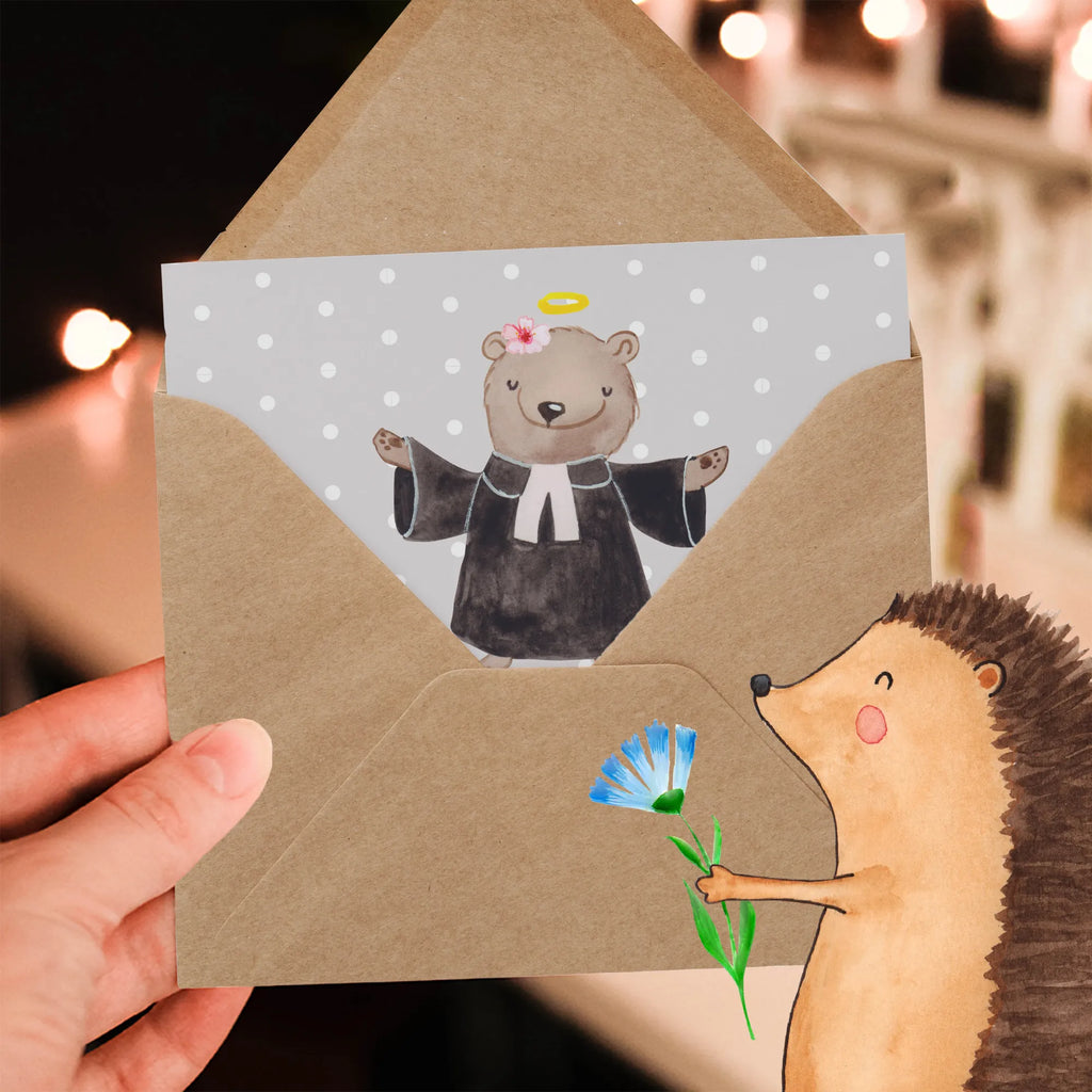 Deluxe Karte Pastorin Herz Hochzeitskarte, Grußkarte, Geburtstagskarte, Hochwertige Grußkarte, Karte, Klappkarte, Hochwertige Klappkarte, Einladungskarte, Glückwunschkarte, Beruf, Ausbildung, Jubiläum, Abschied, Rente, Kollege, Kollegin, Geschenk, Schenken, Arbeitskollege, Mitarbeiter, Firma, Danke, Dankeschön, Theologin, Dienerin Gottes<br />Geistliche, Pastorin, Kirche, Pfarrerin, Predigerin<br />Priesterin