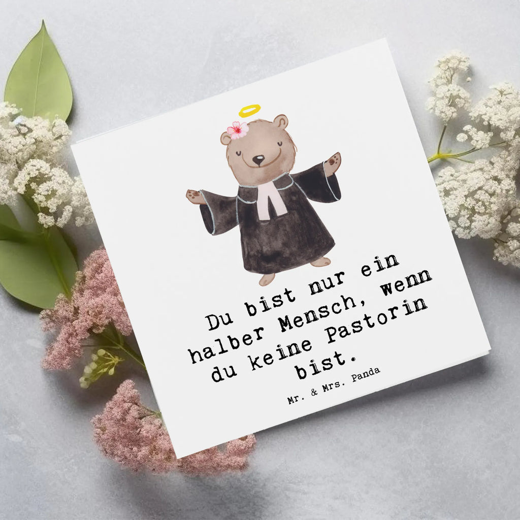 Deluxe Karte Pastorin Herz Hochzeitskarte, Grußkarte, Geburtstagskarte, Hochwertige Grußkarte, Karte, Klappkarte, Hochwertige Klappkarte, Einladungskarte, Glückwunschkarte, Beruf, Ausbildung, Jubiläum, Abschied, Rente, Kollege, Kollegin, Geschenk, Schenken, Arbeitskollege, Mitarbeiter, Firma, Danke, Dankeschön, Theologin, Dienerin Gottes<br />Geistliche, Pastorin, Kirche, Pfarrerin, Predigerin<br />Priesterin