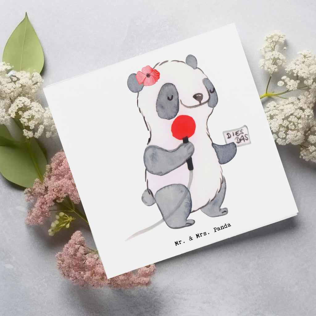 Deluxe Karte Pressereferentin Herz Klappkarte, Einladungskarte, Hochzeitskarte, Karte, Hochwertige Grußkarte, Glückwunschkarte, Grußkarte, Hochwertige Klappkarte, Geburtstagskarte, Beruf, Ausbildung, Jubiläum, Abschied, Rente, Kollege, Kollegin, Geschenk, Schenken, Arbeitskollege, Mitarbeiter, Firma, Danke, Dankeschön, Pressemitarbeiterin, Pressereferentin, Presseagentur, Studium