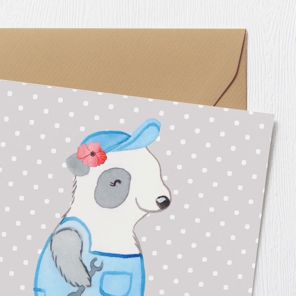 Deluxe Card Refrigeration Mechatronics Technician Heart Grußkarte, Glückwunschkarte, Geburtstagskarte, Karte, Klappkarte, Hochzeitskarte, Einladungskarte, Hochwertige Klappkarte, Hochwertige Grußkarte, Beruf, Ausbildung, Jubiläum, Abschied, Rente, Kollege, Kollegin, Geschenk, Schenken, Arbeitskollege, Mitarbeiter, Firma, Danke, Dankeschön, Mechatronikerin für Kältetechnik, Gesellenprüfung