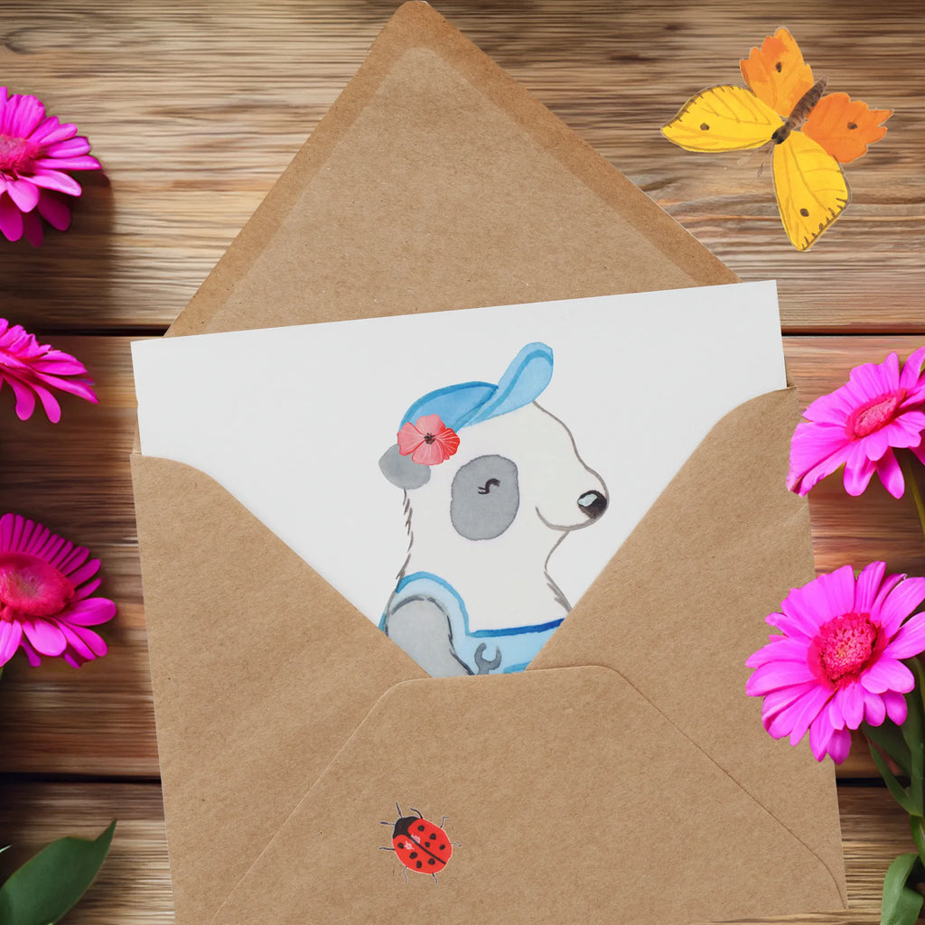 Deluxe Card Refrigeration Mechatronics Technician Heart Grußkarte, Glückwunschkarte, Geburtstagskarte, Karte, Klappkarte, Hochzeitskarte, Einladungskarte, Hochwertige Klappkarte, Hochwertige Grußkarte, Beruf, Ausbildung, Jubiläum, Abschied, Rente, Kollege, Kollegin, Geschenk, Schenken, Arbeitskollege, Mitarbeiter, Firma, Danke, Dankeschön, Mechatronikerin für Kältetechnik, Gesellenprüfung