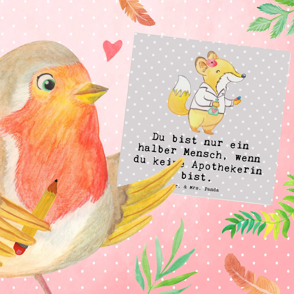 Deluxe Karte Apothekerin Herz Hochwertige Grußkarte, Geburtstagskarte, Klappkarte, Karte, Hochzeitskarte, Glückwunschkarte, Hochwertige Klappkarte, Einladungskarte, Grußkarte, Beruf, Ausbildung, Jubiläum, Abschied, Rente, Kollege, Kollegin, Geschenk, Schenken, Arbeitskollege, Mitarbeiter, Firma, Danke, Dankeschön, Staatsexamen, Approbation, Pharmazie, Eröffnung Apotheke, Apothekerin